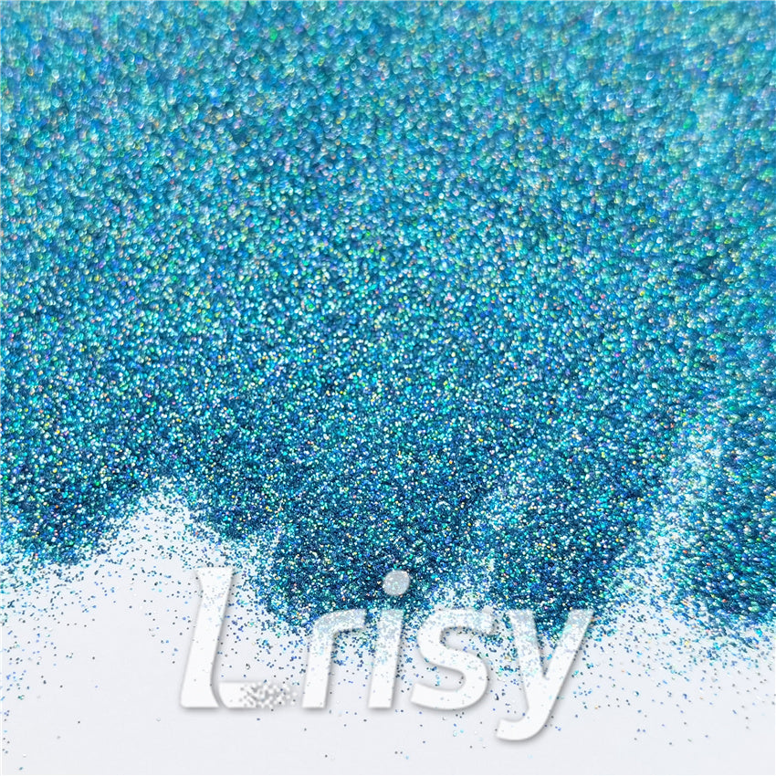 0.2mm Professional Cosmetic Glitter For Lip Gloss, Lipstick Holographic Sky Blue FCHL701