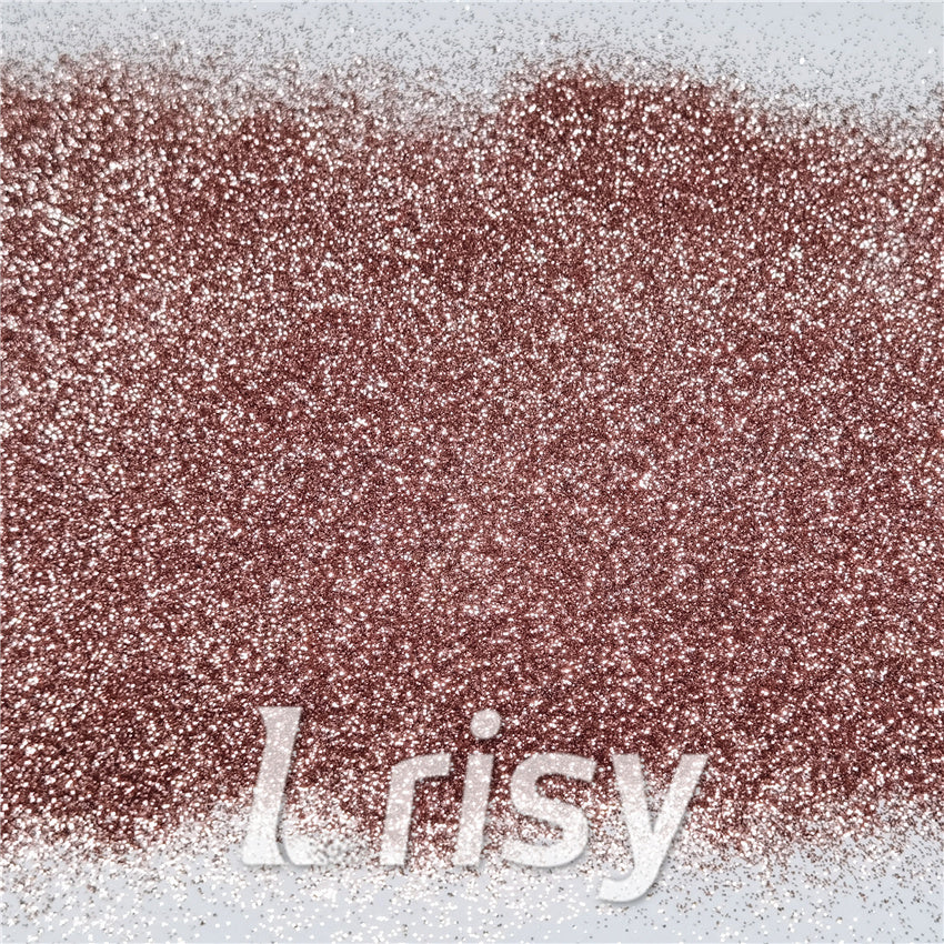 0.2mm Rose Gold Glitter Pure Color B0230