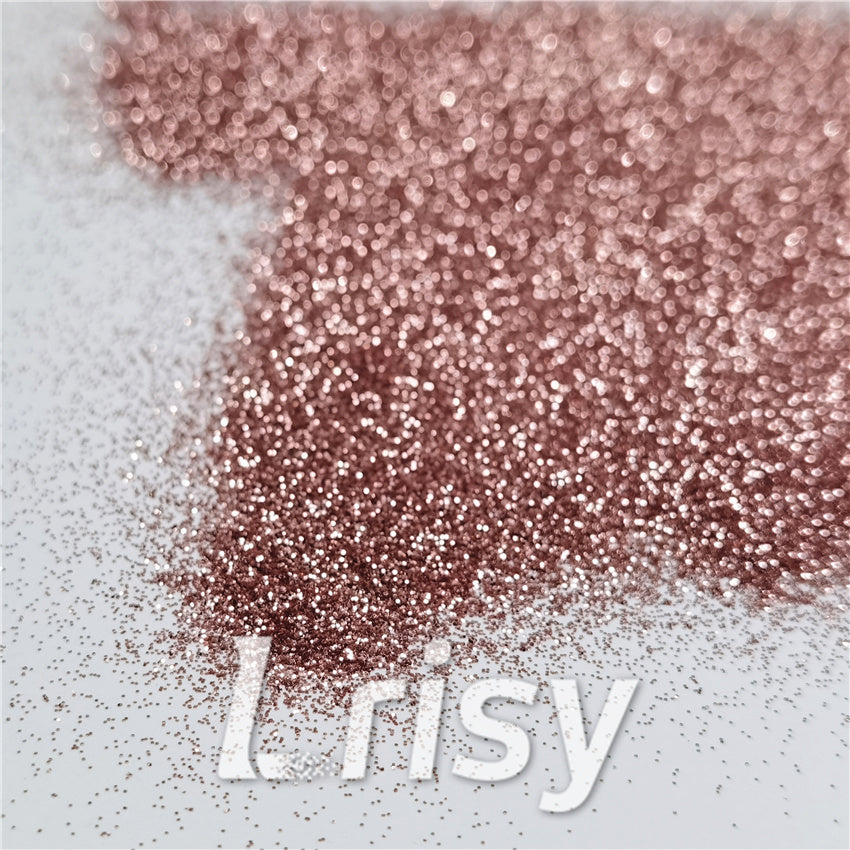0.2mm Rose Gold Glitter Pure Color B0230