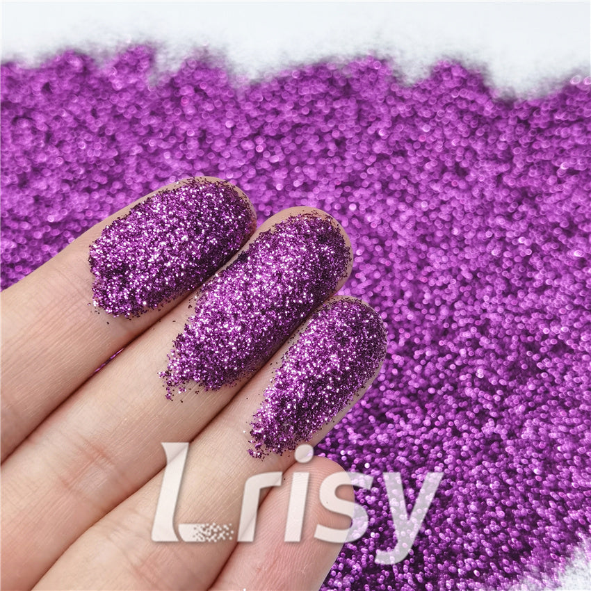 0.2mm Professional Cosmetic Glitter For Lip Gloss, Lipstick Purple FCH800