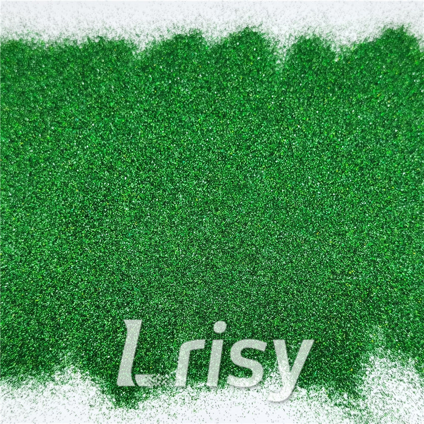 0.2mm Holographic Dark Green Fine Glitter LB0600