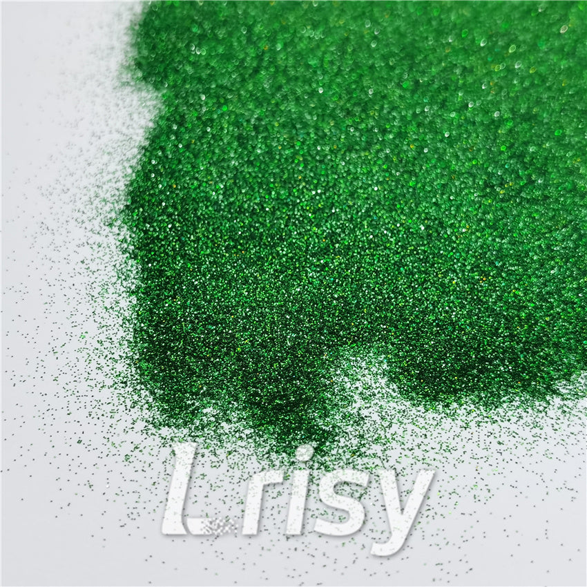 0.2mm Holographic Dark Green Fine Glitter LB0600