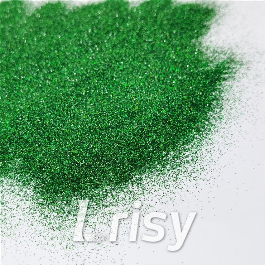 0.2mm Holographic Dark Green Fine Glitter LB0600