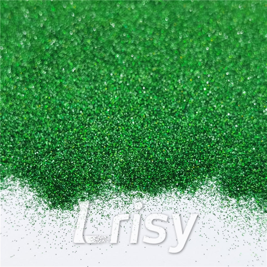 0.2mm Holographic Dark Green Fine Glitter LB0600
