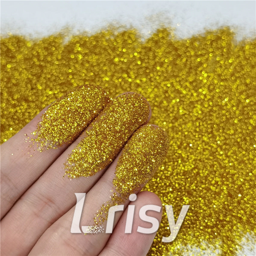 0.2mm Dark Gold Fine Glitter Pure Color B0205