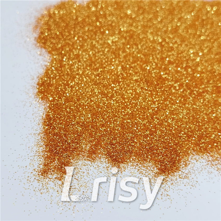 0.2mm Orange Gold Glitter Pure Color B0218