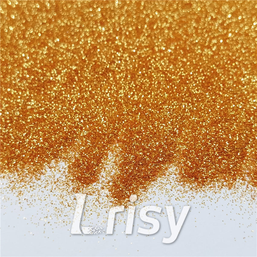 0.2mm Orange Gold Glitter Pure Color B0218