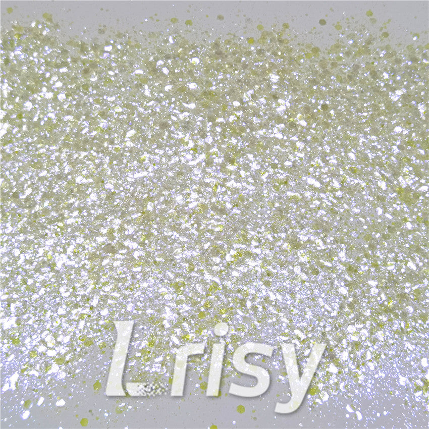 General Mixed Iridescent Translucent Purple Glitter C014