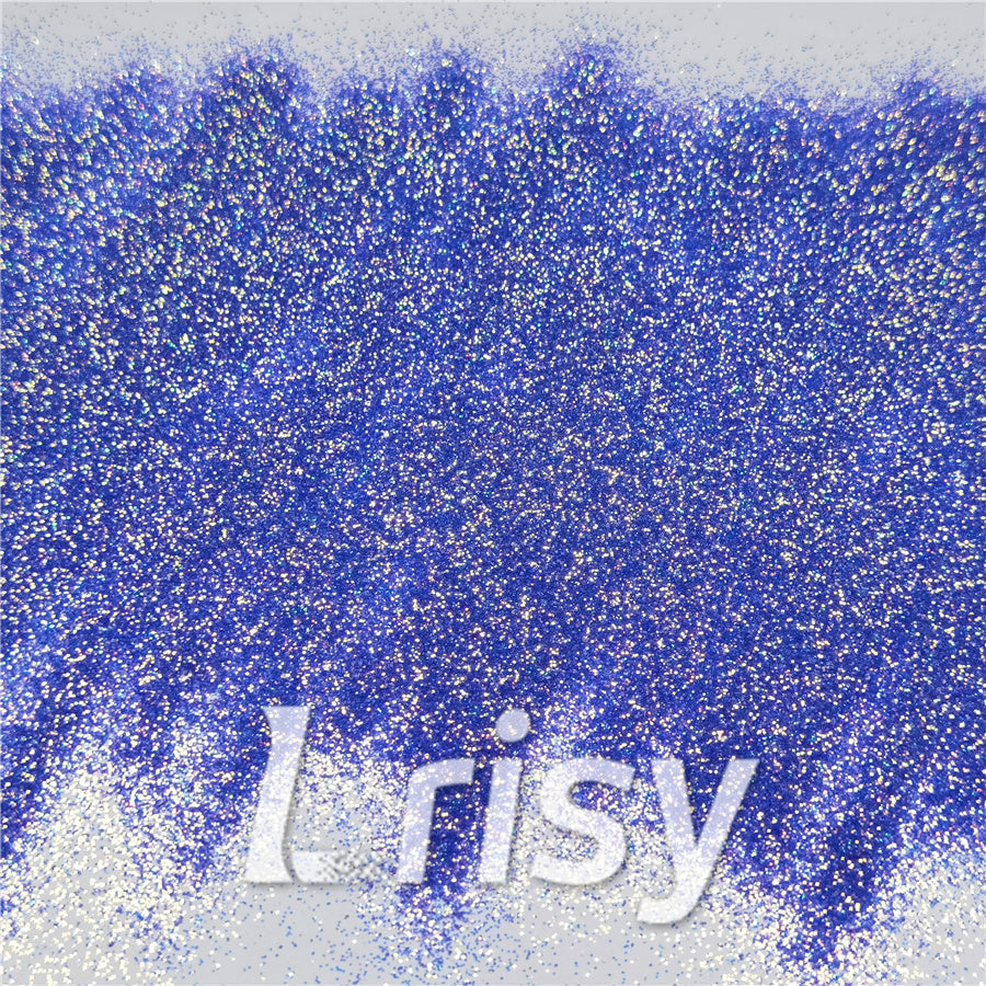 0.3mm Fluorescent Blue High Brightness Iridescent Glitter FC337