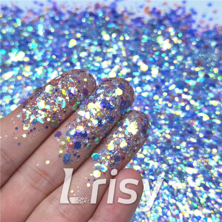 Custom Mixed Iridescent Glitter TE003 (By Chris.e KC)