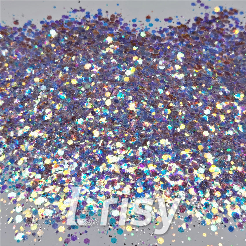 Custom Mixed Iridescent Glitter TE001 (By Chris.e KC)