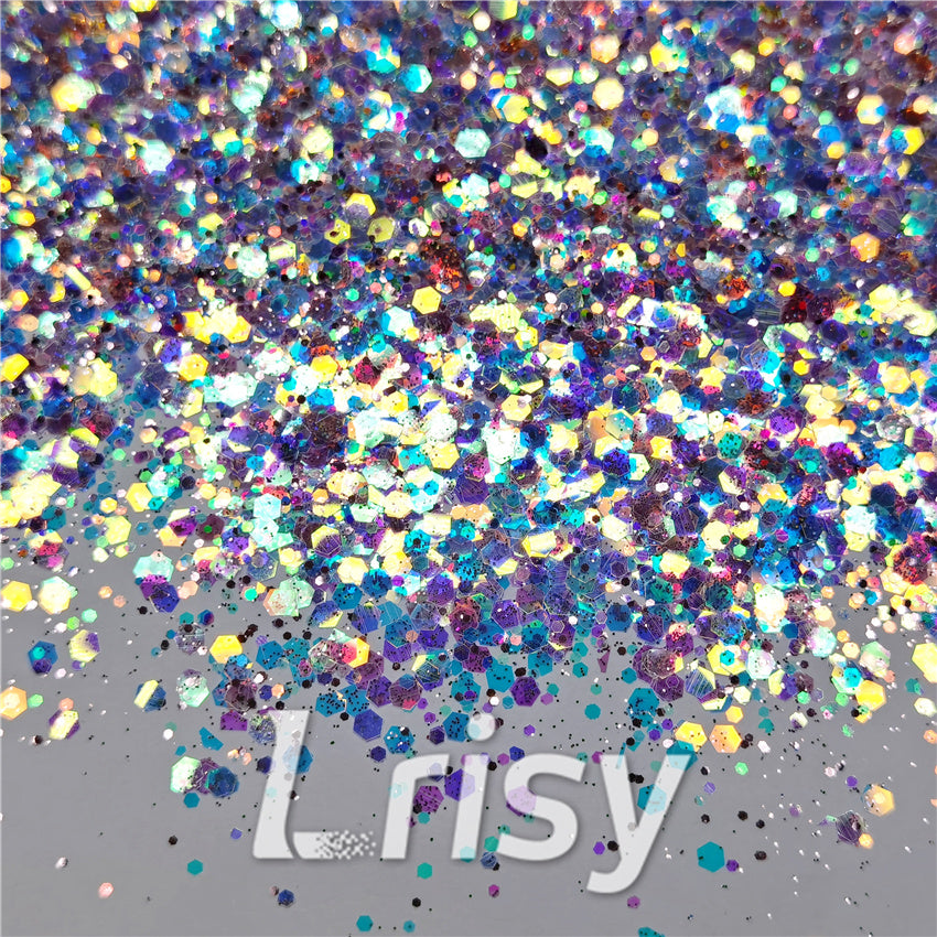 Custom Mixed Iridescent Glitter TE001 (By Chris.e KC)
