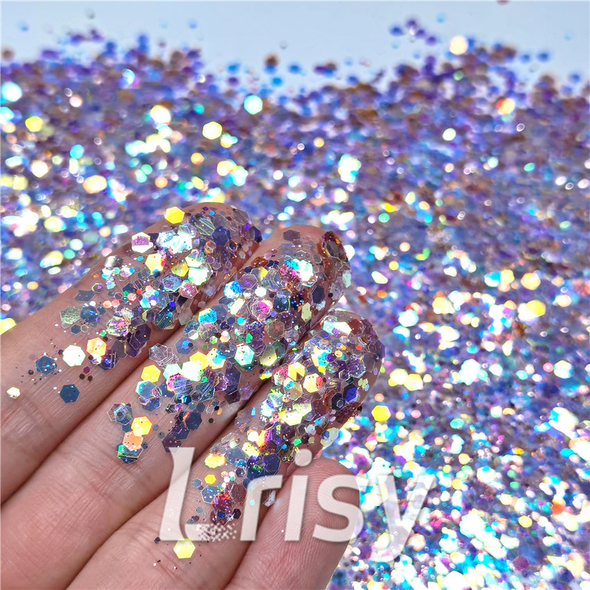 Custom Mixed Iridescent Glitter TE001 (By Chris.e KC)