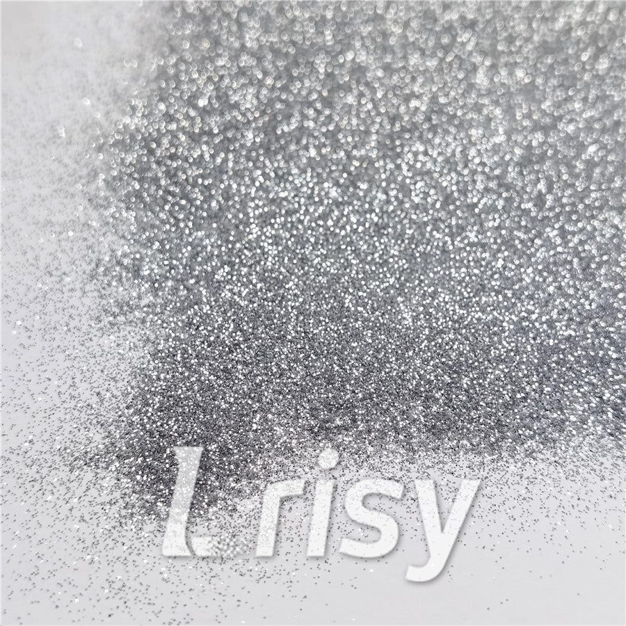 0.2mm Silver Glitter Pure Color B0100