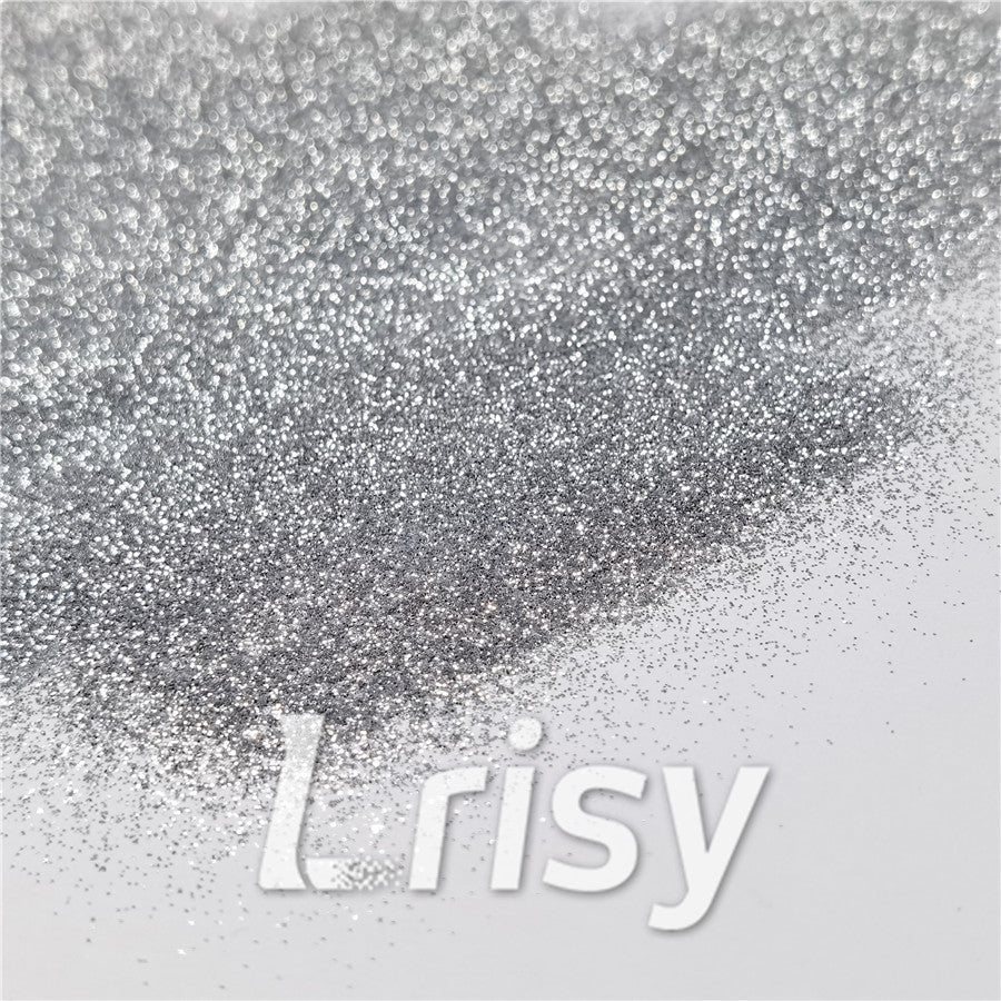 0.2mm Silver Glitter Pure Color B0100