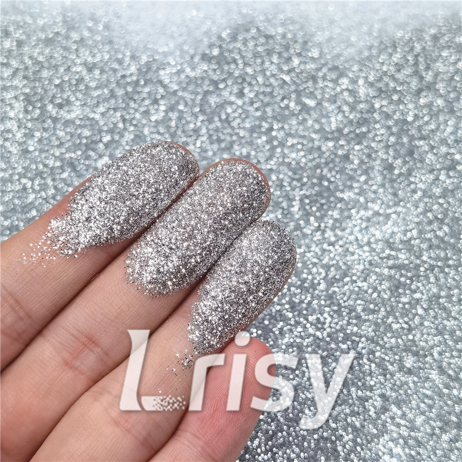 0.2mm Silver Glitter Pure Color B0100