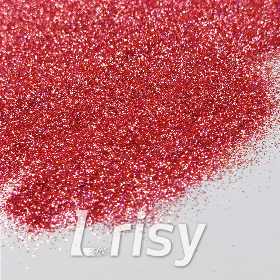 0.2mm Holographic Pigment Pink Glitter Cosmetic Grade SLG015-N