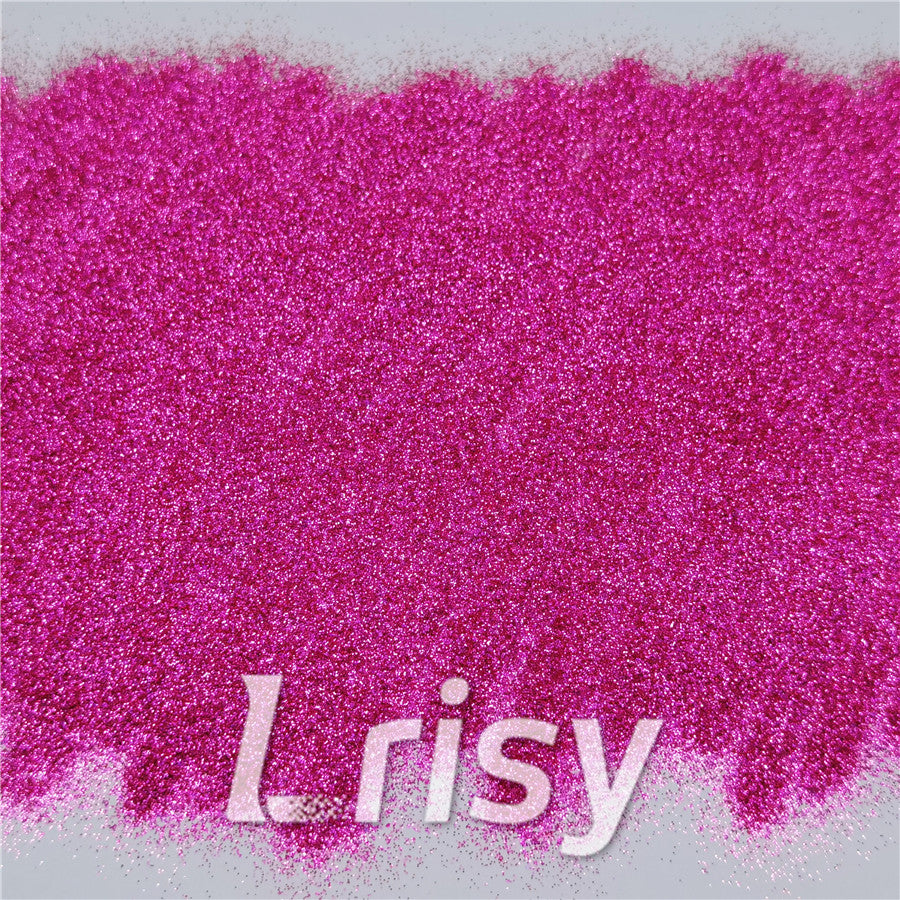 0.2mm Holographic Pigment Rose Red Glitter Cosmetic Grade SLG016-N