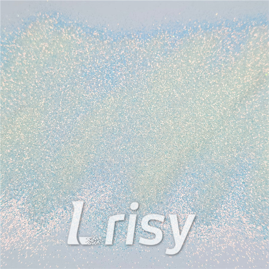 0.3mm Ice Blue and White Iridescent Glitter C021