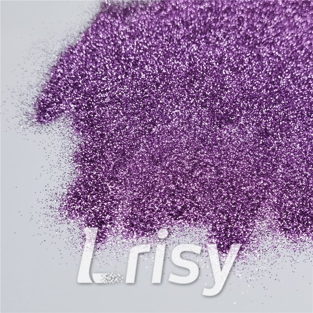 0.3mm Light Purple Fine Glitter Pure Color B0806