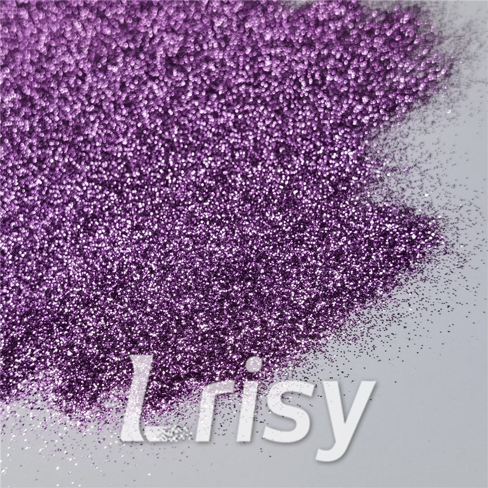 0.3mm Light Purple Fine Glitter Pure Color B0806