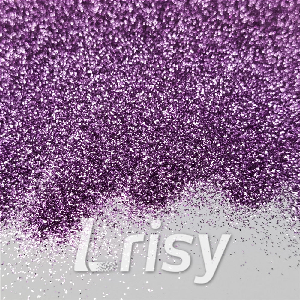 0.3mm Light Purple Fine Glitter Pure Color B0806