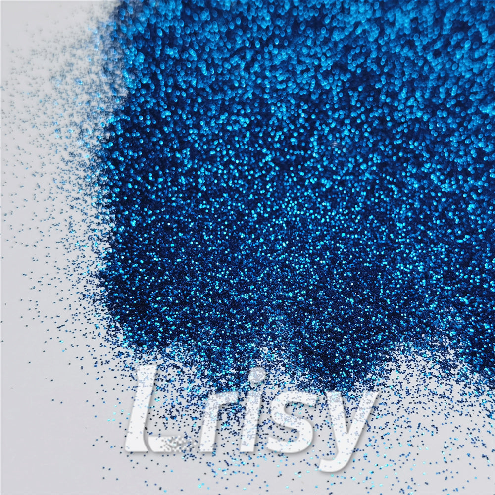 0.3mm Sapphire Blue Fine Glitter Pure Color B0705