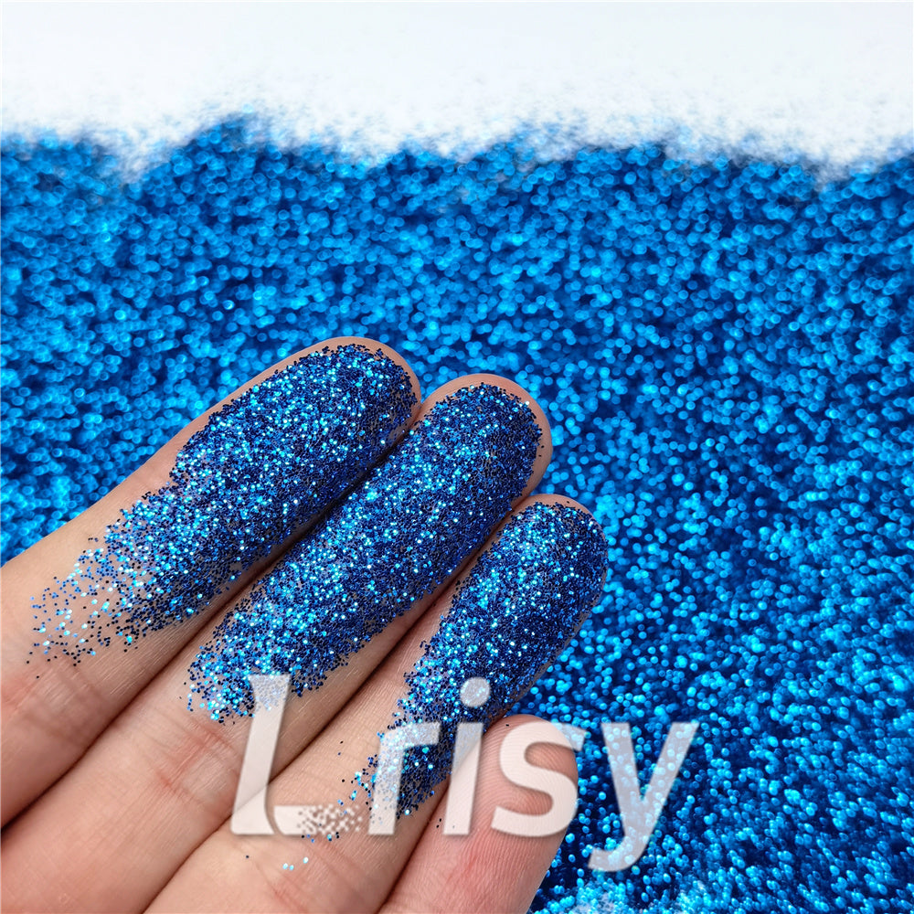 0.3mm Sapphire Blue Fine Glitter Pure Color B0705