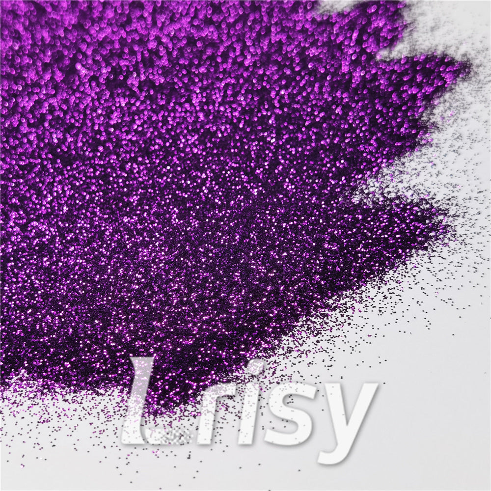 0.3mm Purple Fine Glitter Pure Color B0801