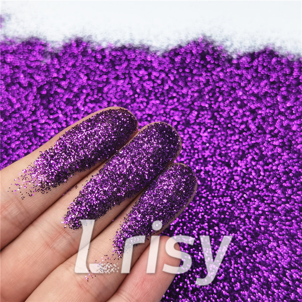 0.3mm Purple Fine Glitter Pure Color B0801