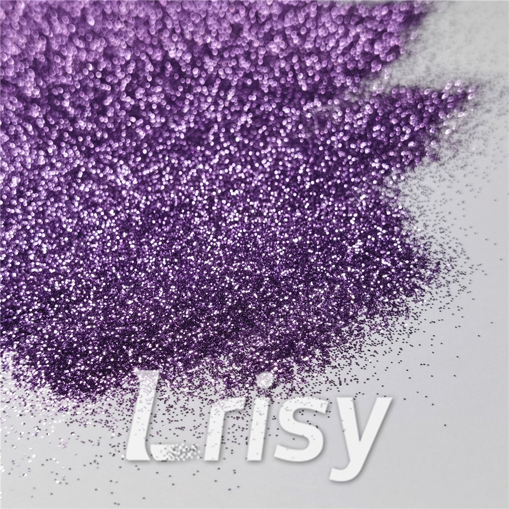 0.3mm Light Purple Fine Glitter Pure Color B0802A