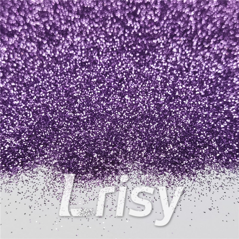 0.3mm Light Purple Fine Glitter Pure Color B0802A