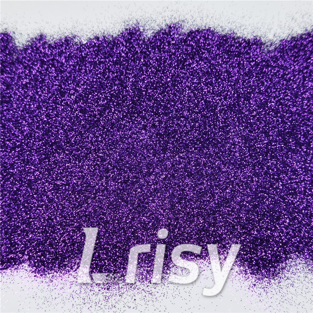 0.3mm Dark Purple Fine Glitter Pure Color B0808