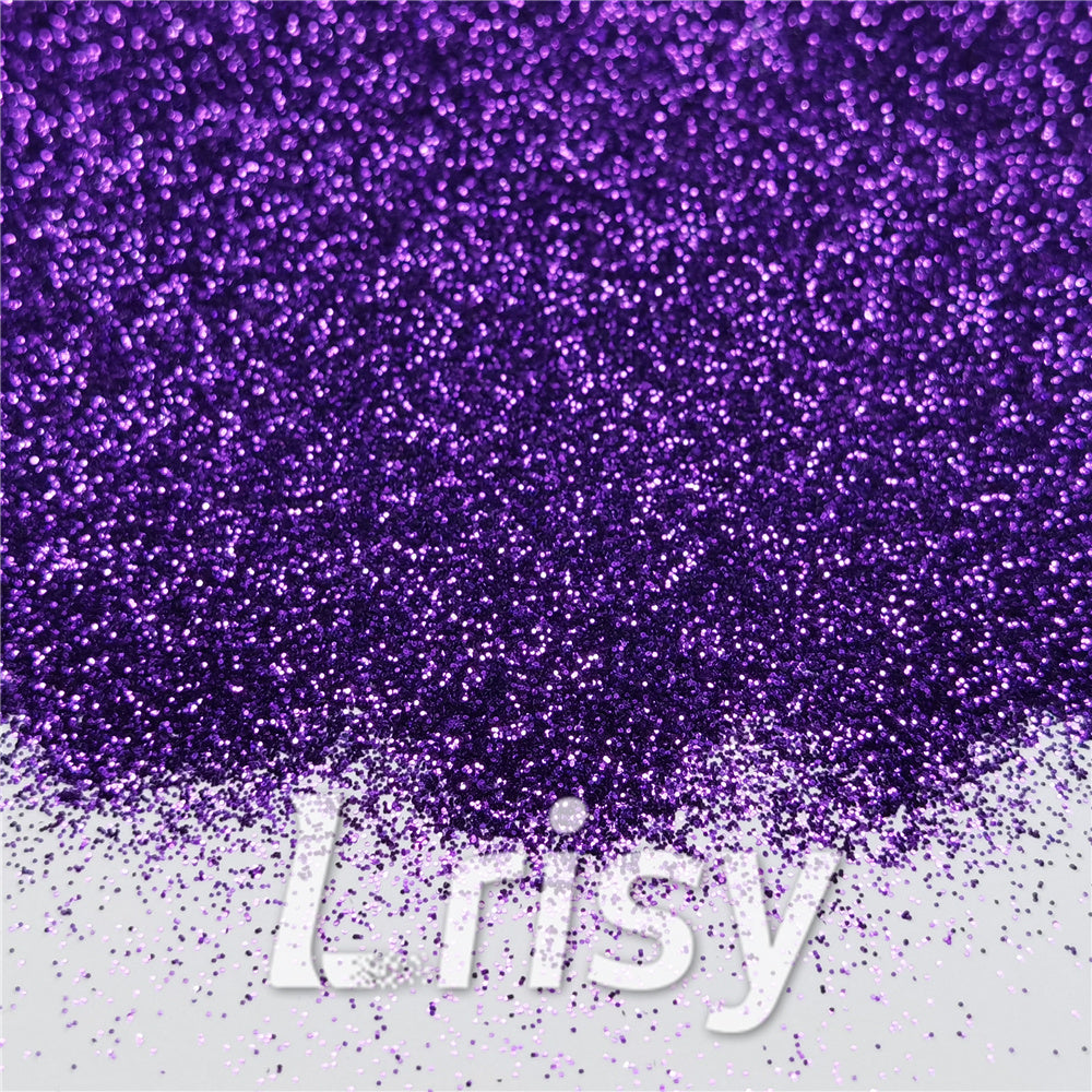 0.3mm Dark Purple Fine Glitter Pure Color B0808