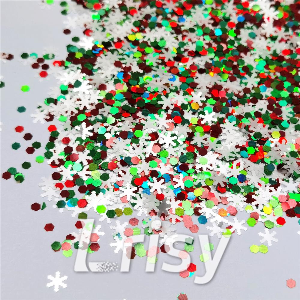 Christmas Special Mixed Holographic Glitter XC-CM29