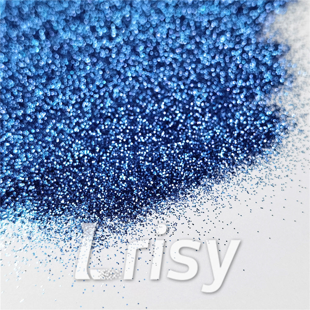 0.3mm Lake Blue Fine Glitter Pure Color B0709