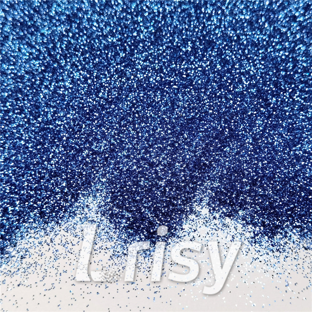 0.3mm Lake Blue Fine Glitter Pure Color B0709