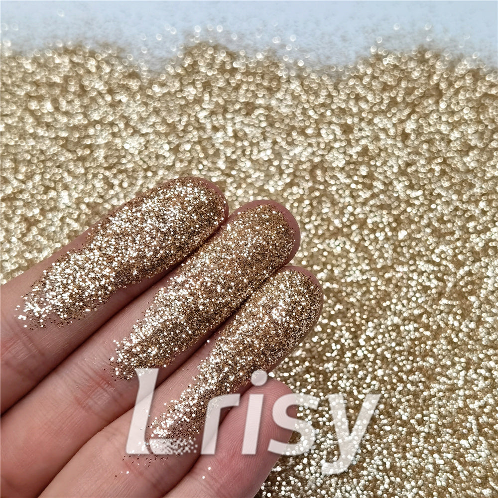 0.3mm Luxury Gold Fine Glitter Pure Color B0217