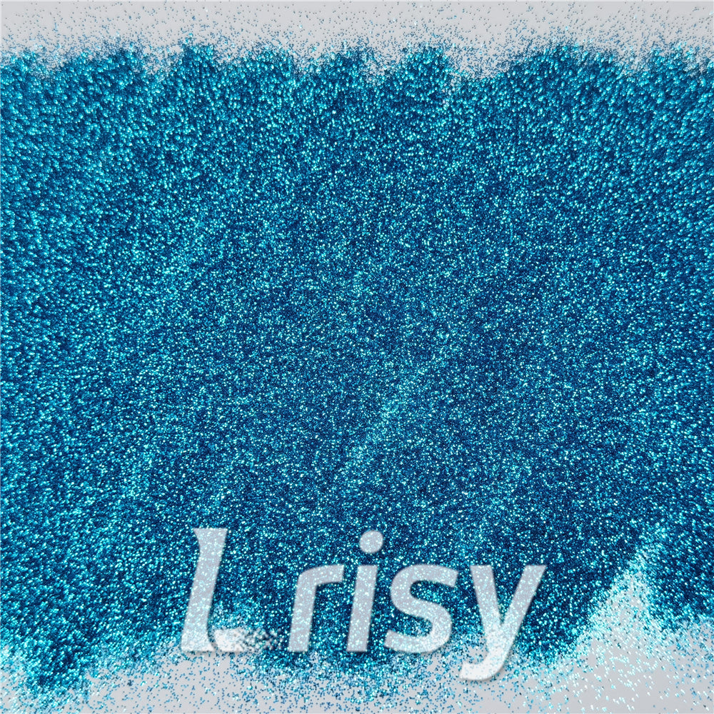 0.3mm Turquoise Blue Fine Glitter Pure Color B0714