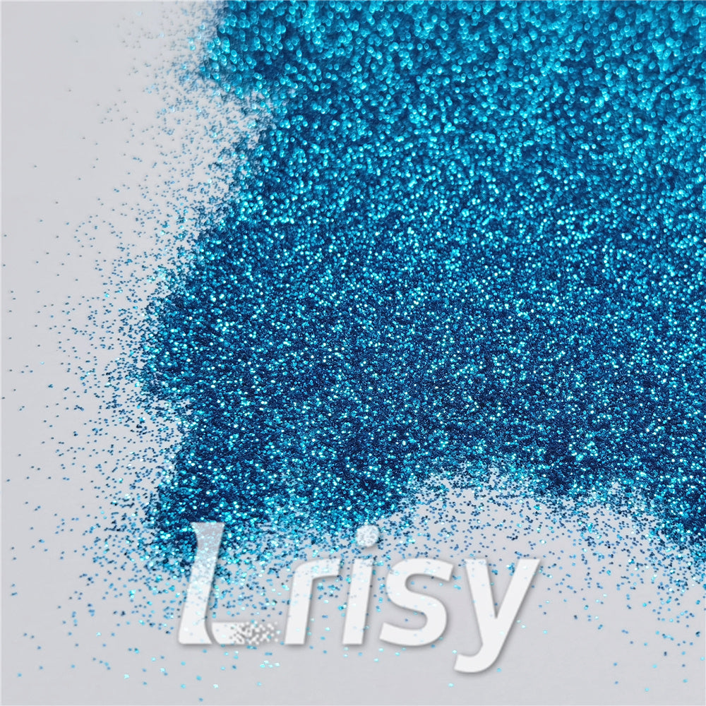 0.3mm Turquoise Blue Fine Glitter Pure Color B0714