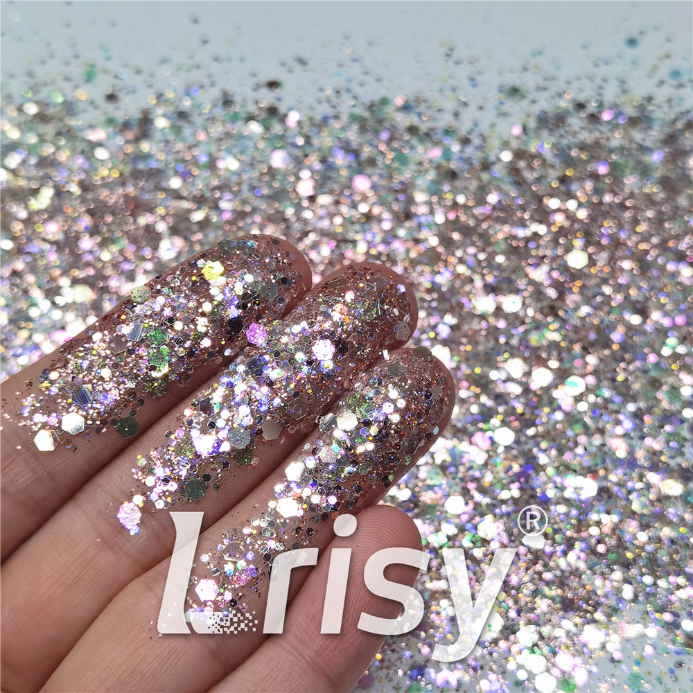 Custom Mixed Iridescent Glitter YL02 (By Chris.e KC)