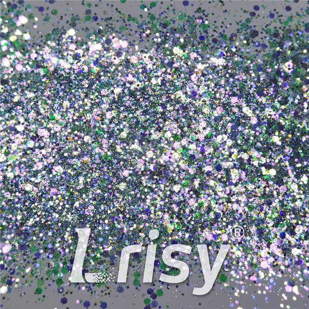 Custom Mixed Iridescent Glitter YL07 (By Chris.e KC)