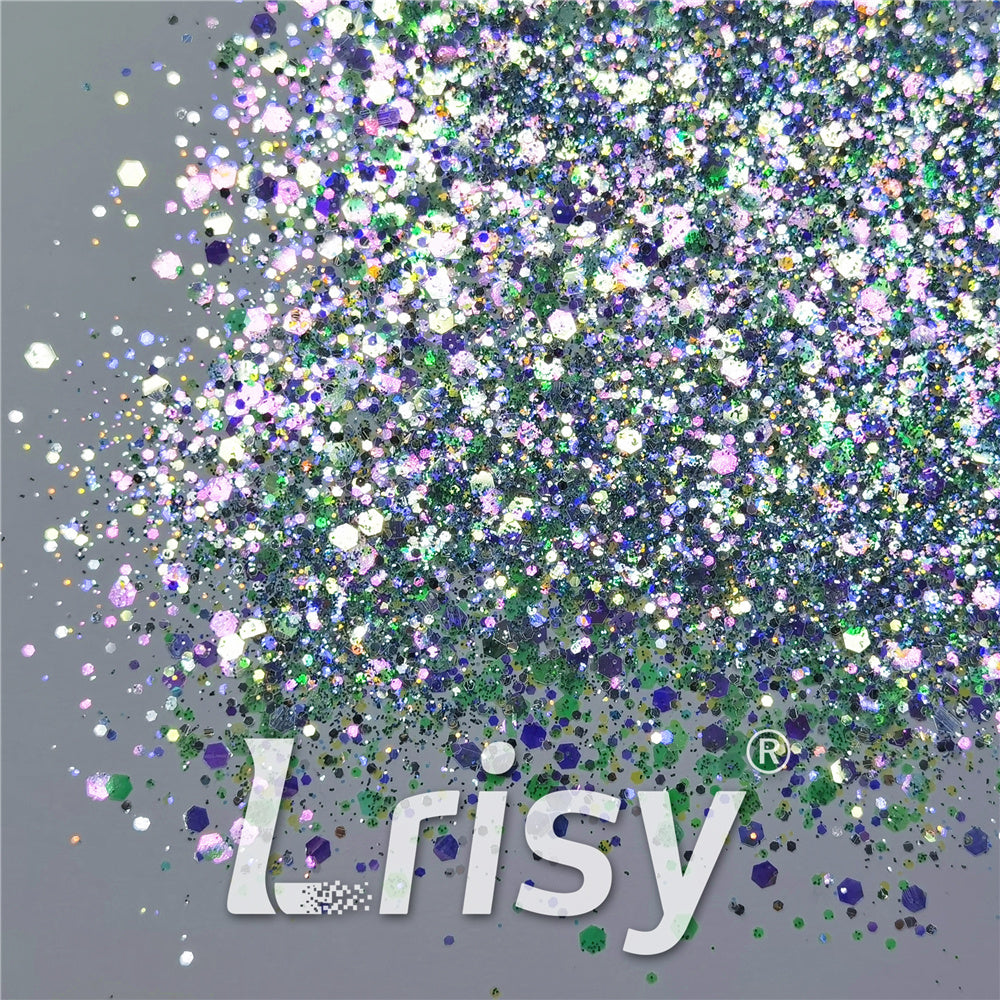 Custom Mixed Iridescent Glitter YL07 (By Chris.e KC)