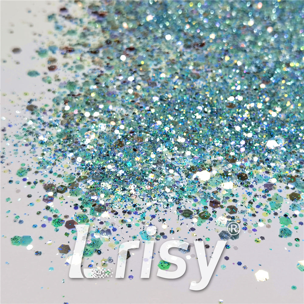 Custom Mixed Iridescent Glitter YL07 (By Chris.e KC)