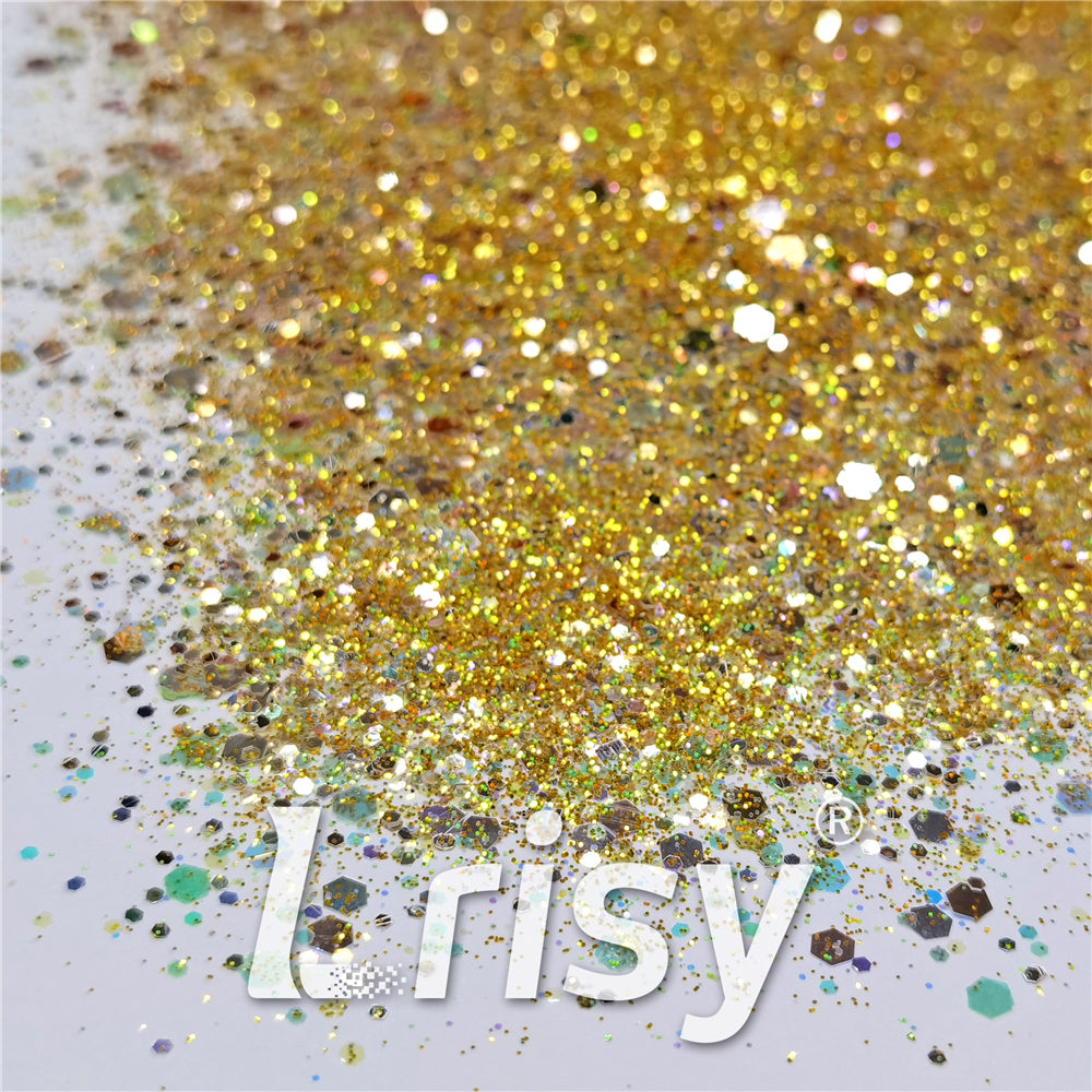 Custom Mixed Iridescent Glitter YL14 (By Chris.e KC)