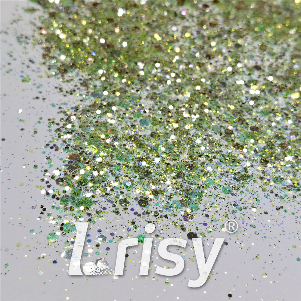 Custom Mixed Iridescent Glitter YL13 (By Chris.e KC)