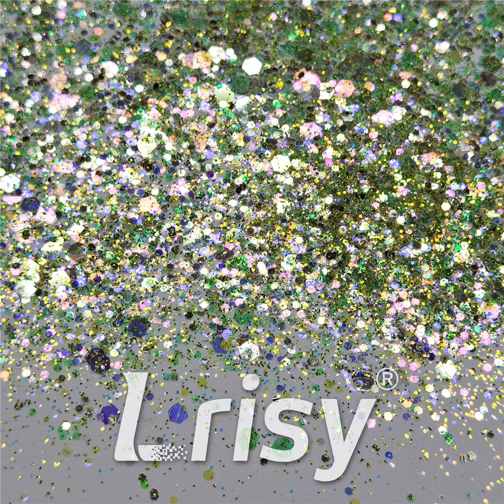 Custom Mixed Iridescent Glitter YL13 (By Chris.e KC)