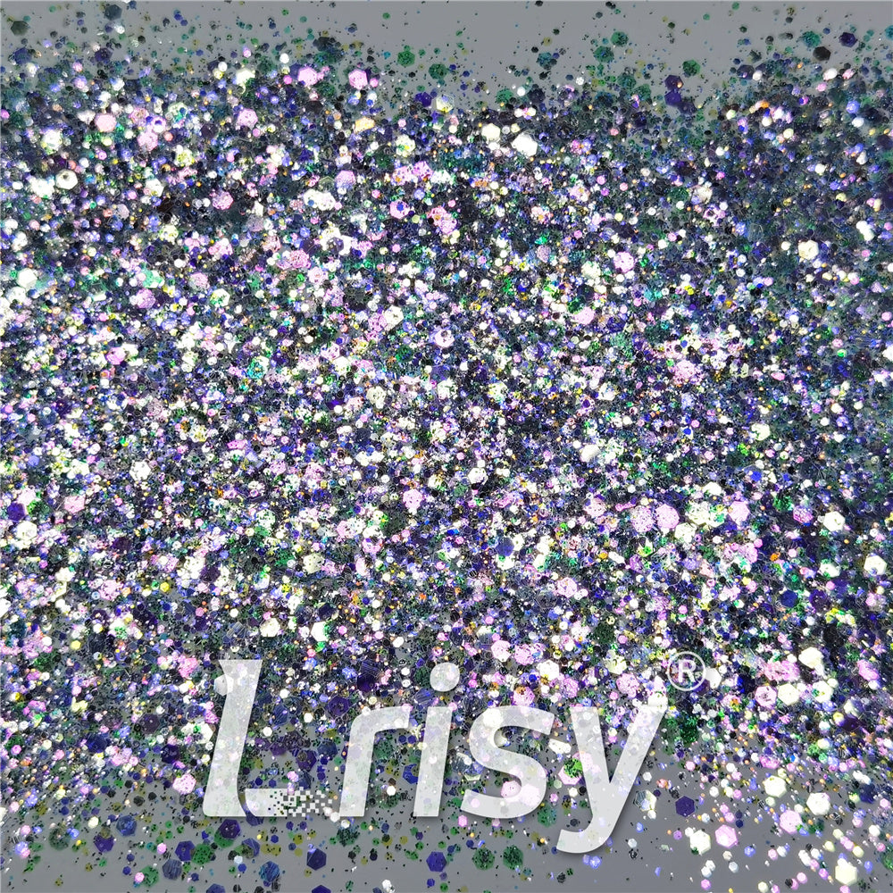 Custom Mixed Iridescent Glitter YL08 (By Chris.e KC)