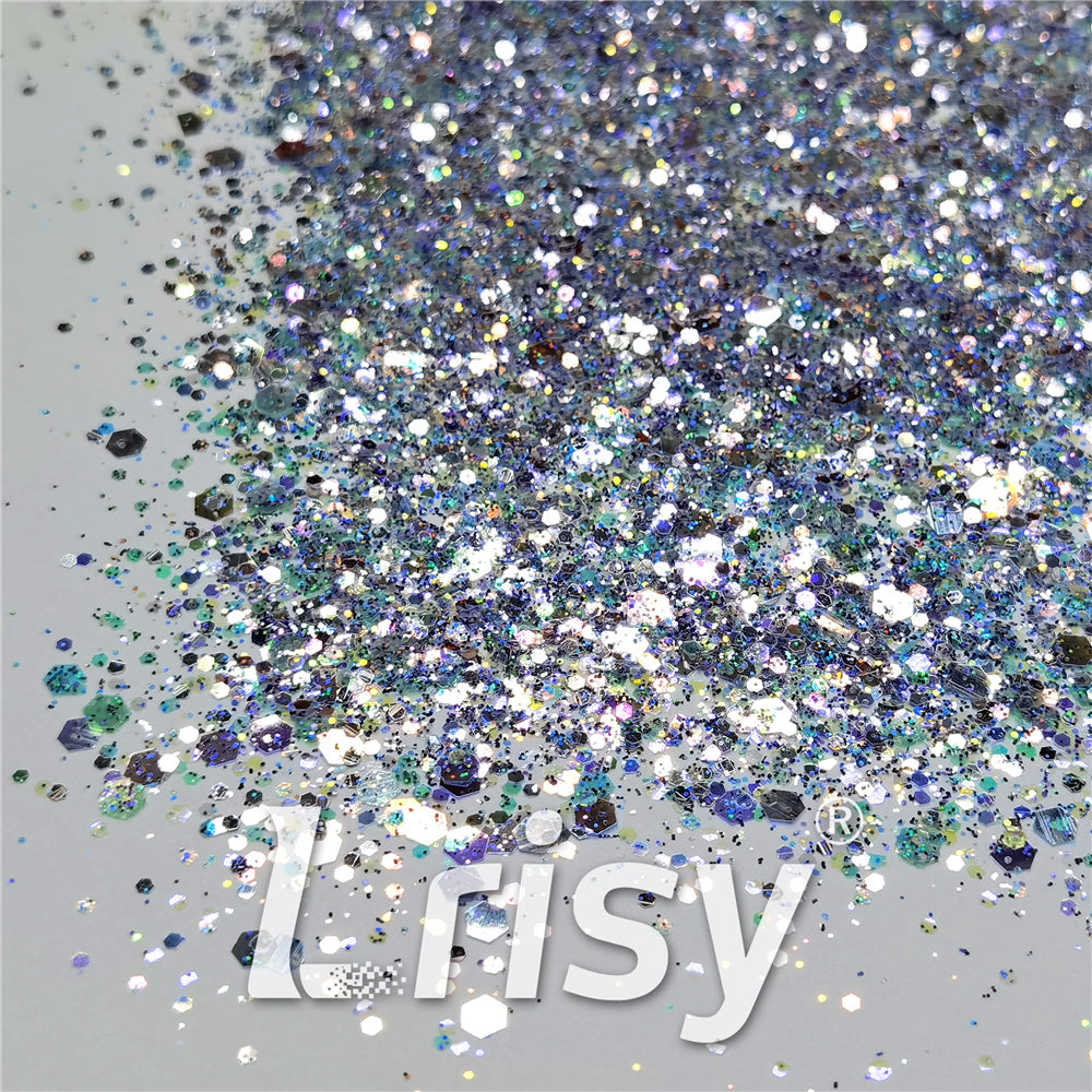 Custom Mixed Iridescent Glitter YL08 (By Chris.e KC)