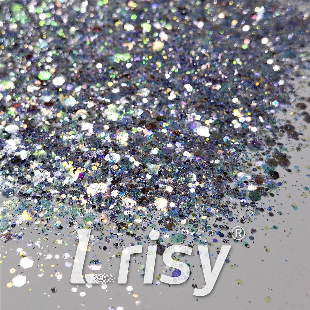 Custom Mixed Iridescent Glitter YL08 (By Chris.e KC)